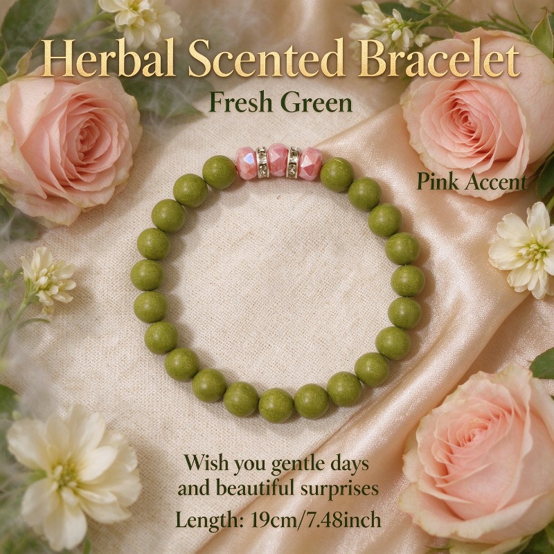 Traditional Tea Fragrance Style Bead Bracelet, Handmade